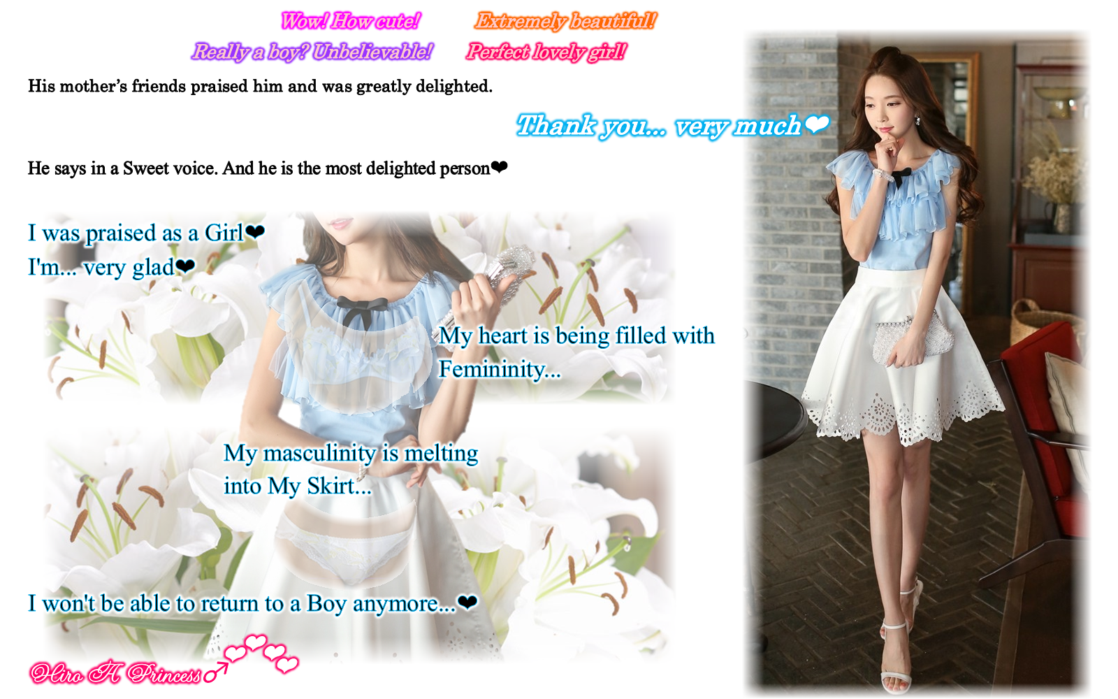 White flare mini skirt 1E-2