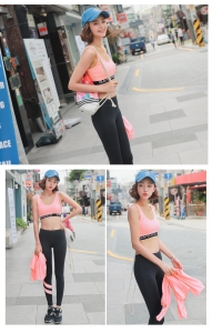 skinny korean girl in spandex leggings